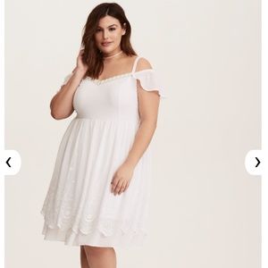 *NWT* Sailor Moon White Flutter Dress